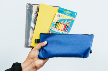 cotton pencil cases